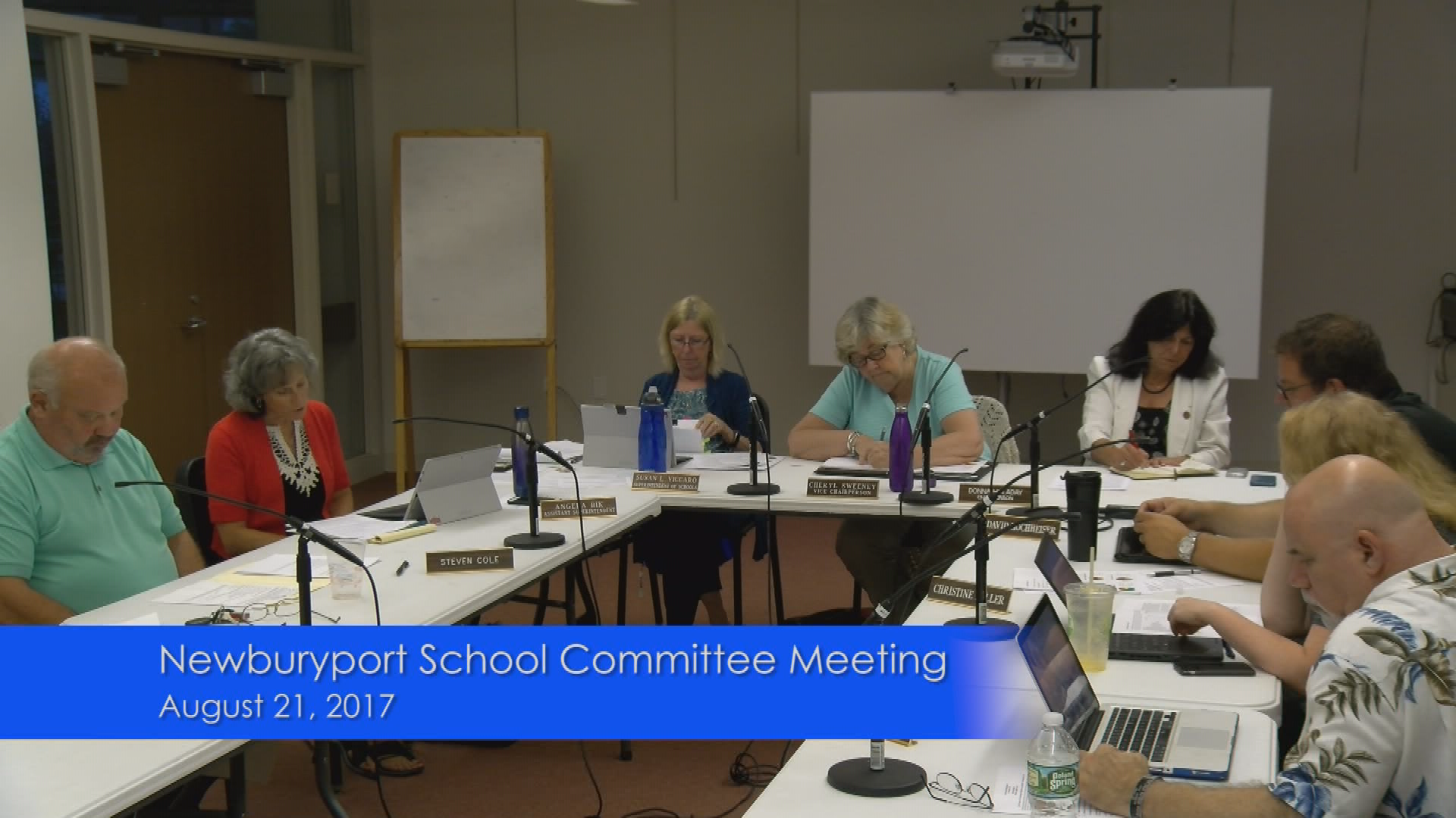 Thumbnail image for Newburyport School Committee Meeting 2017-08-21