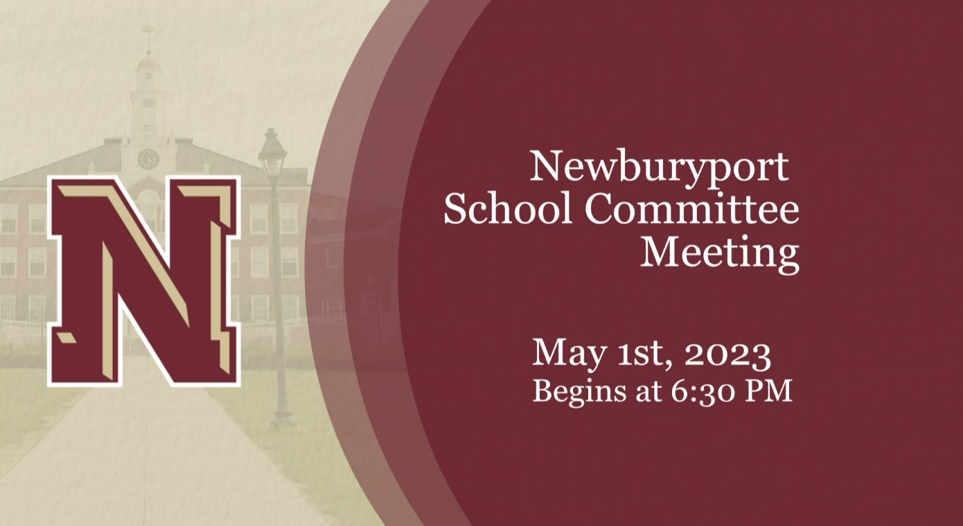 Thumbnail image for Newburyport School Committee Meeting on May 1st, 2023