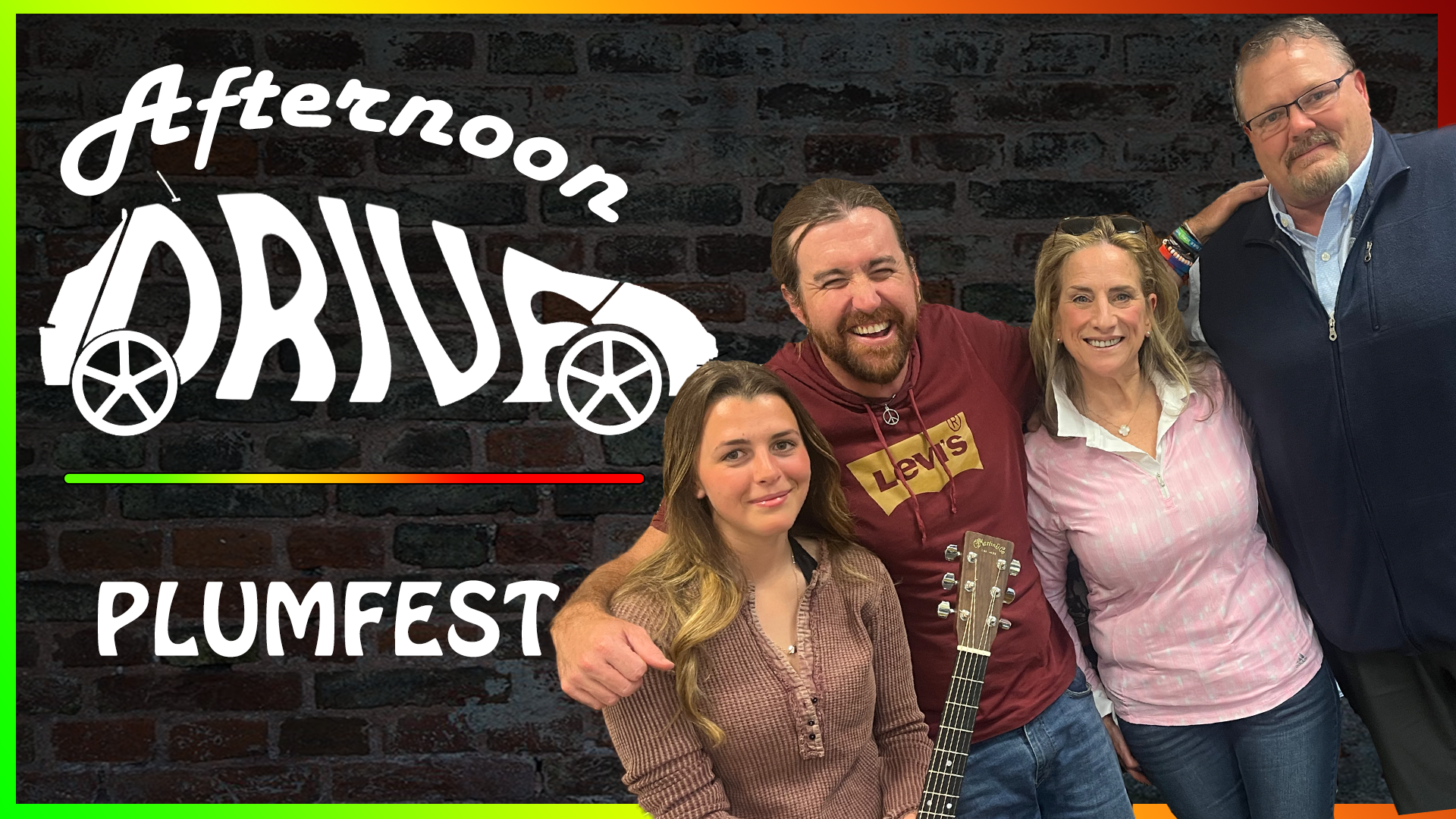 Thumbnail image for Afternoon Drive with Drew Moholland on May 16th, 2023 PlumFest