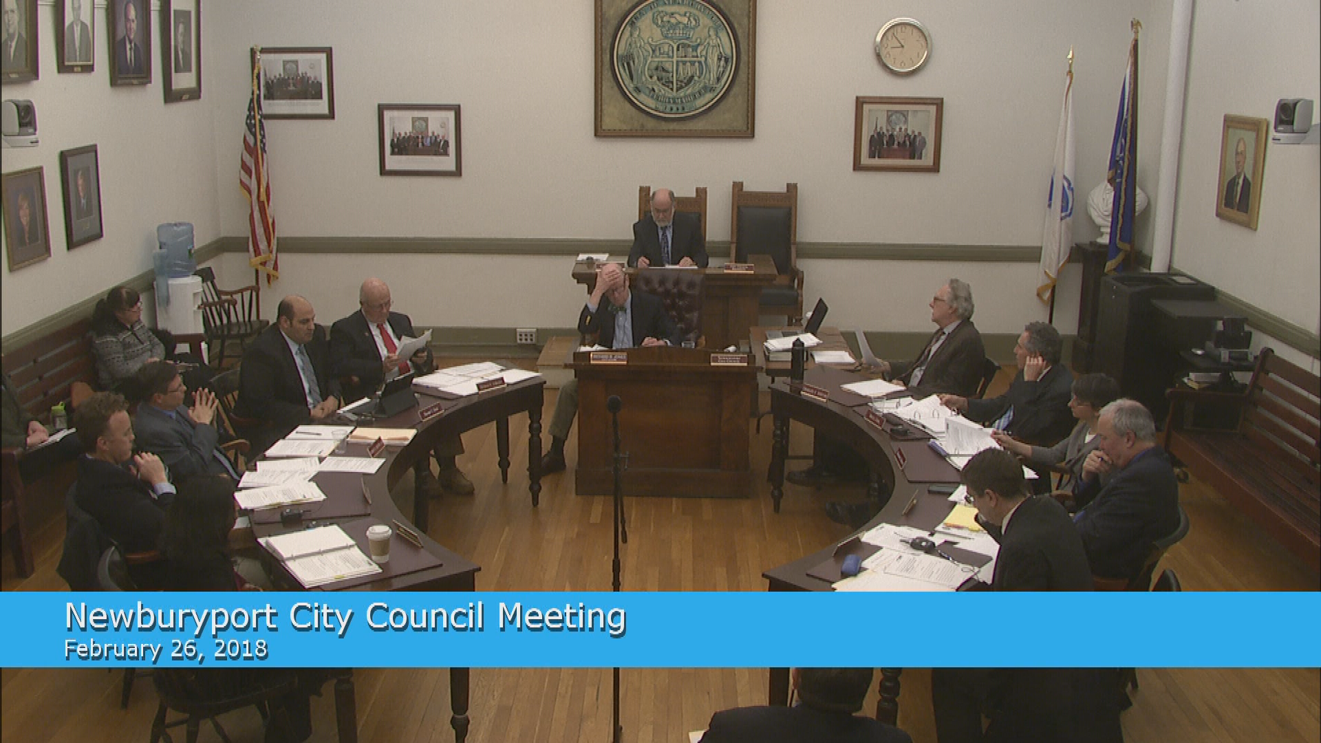 Thumbnail image for Newburyport City Council Meeting (LIVE) 2/26/2018