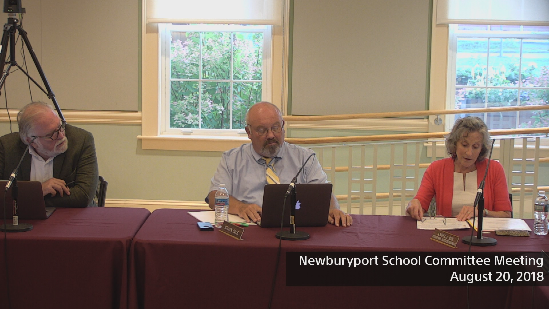 Thumbnail image for Newburyport School Committee Meeting 2018-08-20