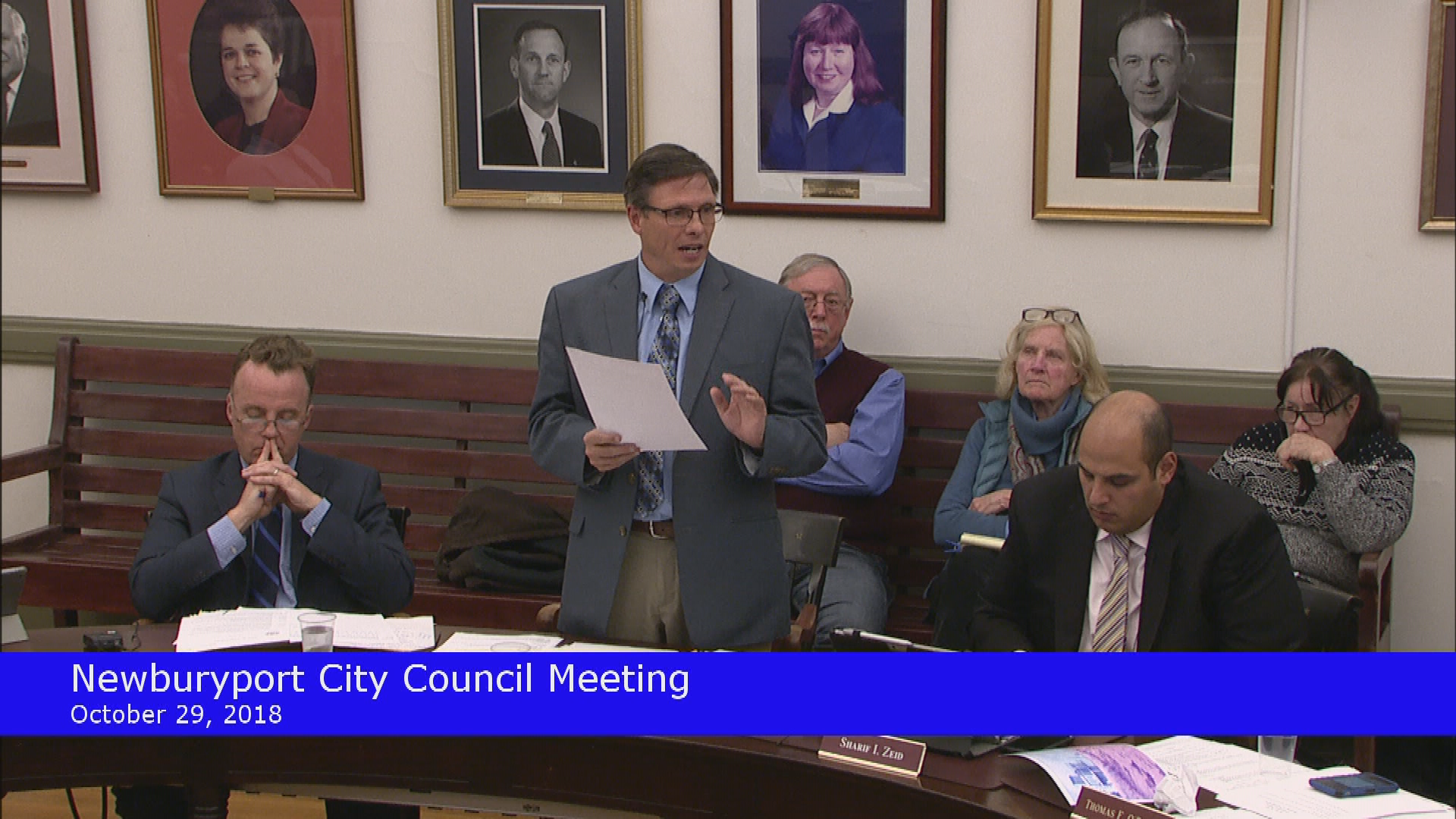Thumbnail image for Newburyport City Council Meeting 10/29/2018