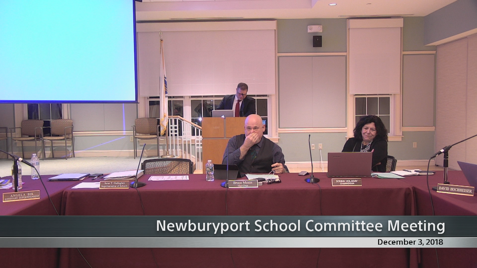 Thumbnail image for Newburyport School Committee Meeting 12/3/2018