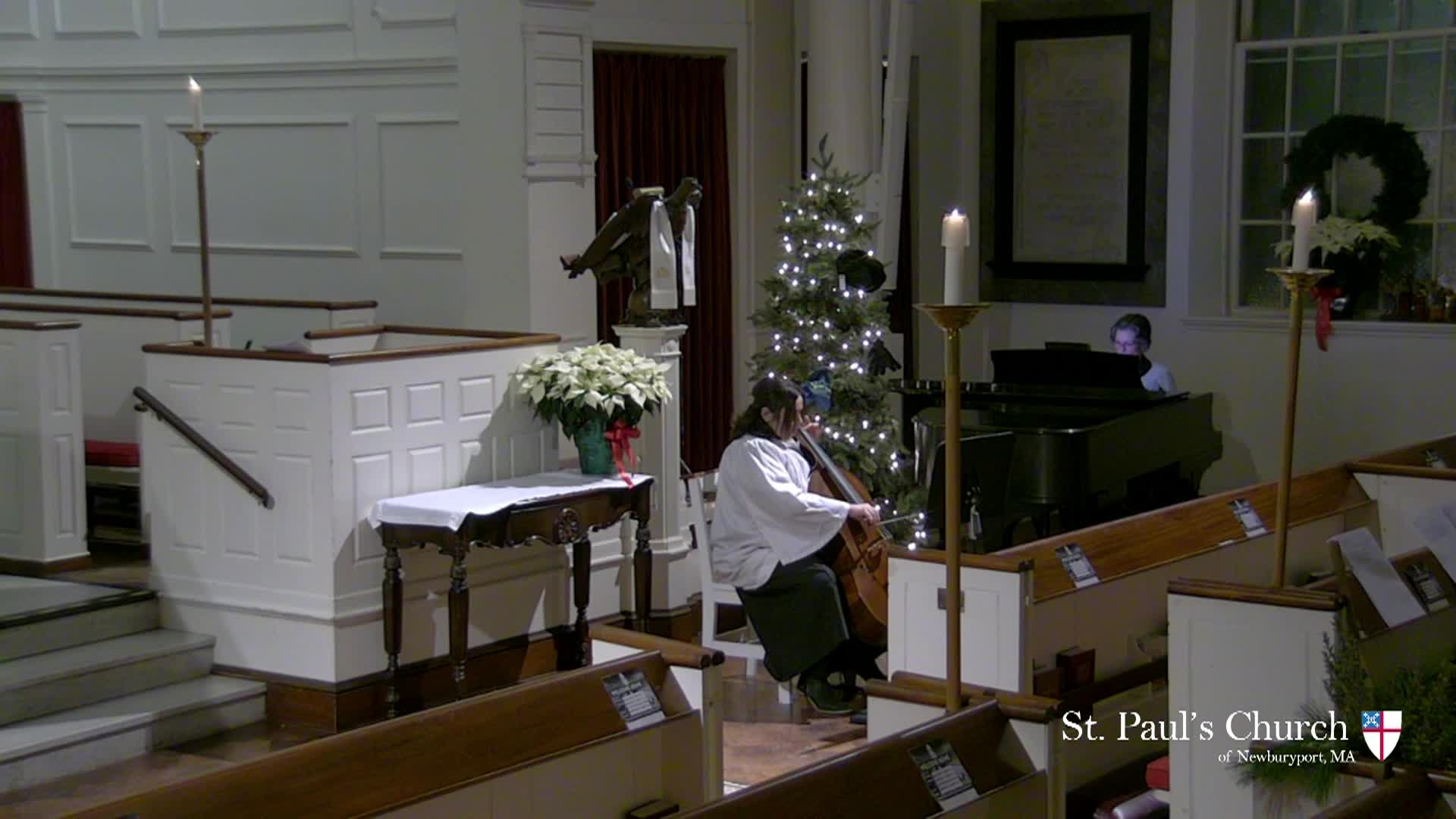 Thumbnail image for St Paul's Christmas Eve Service 2024-12-24