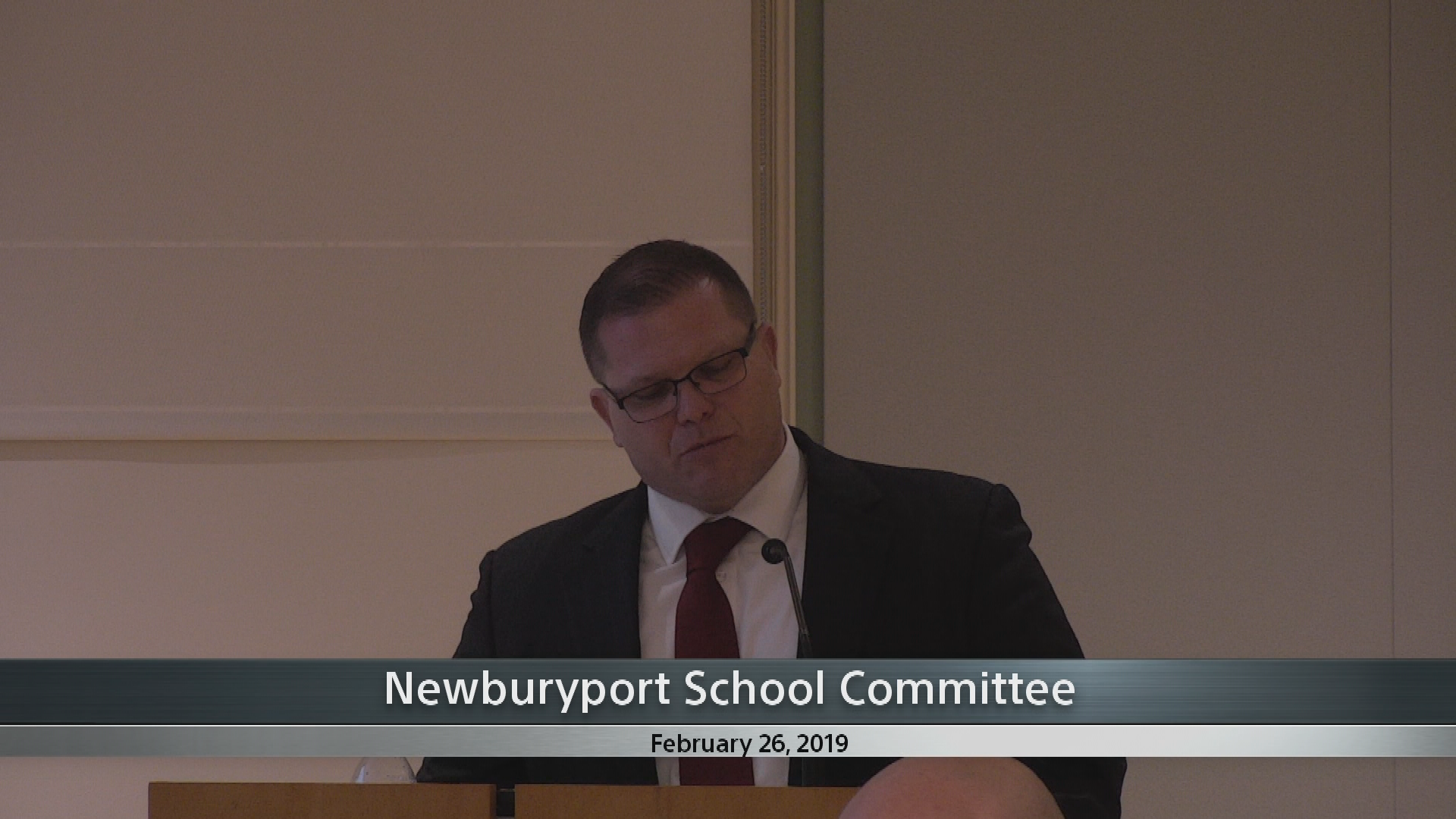 Thumbnail image for Newburyport School Committee Meeting 2/26/2019