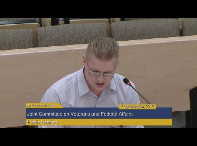 Thumbnail image for MA Joint Committee on Veterans and Federal Affairs  2019-09-24 Part 2