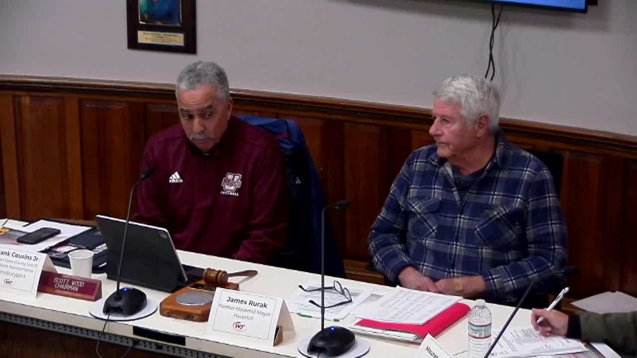 Whittier Tech School Building Committee Meeting December 15th 2025