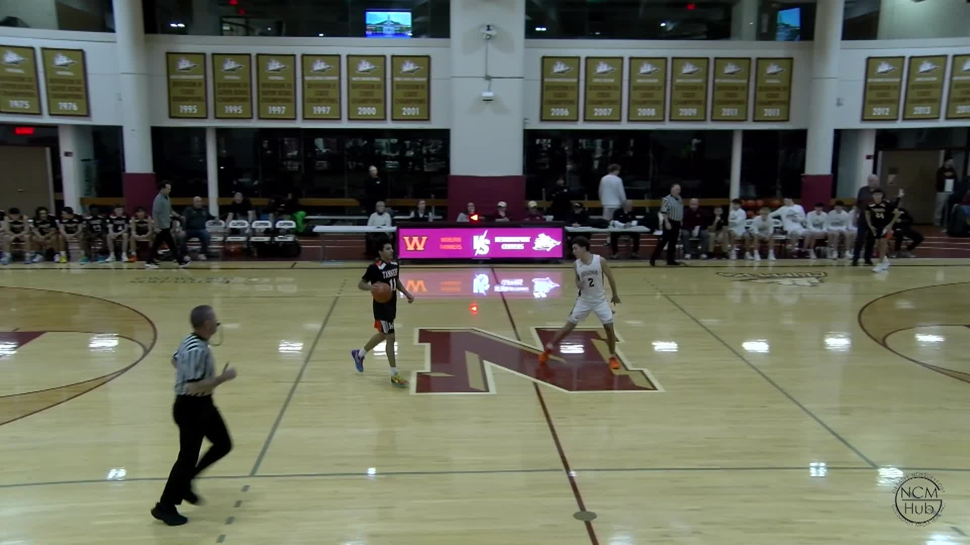 NHS Boys Basketball vs. Woburn 2026-01-02