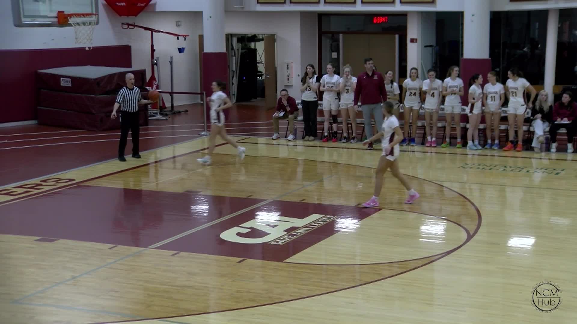 Thumbnail image for NHS Girls Basketball vs. Manchester Essex 2026-01-19