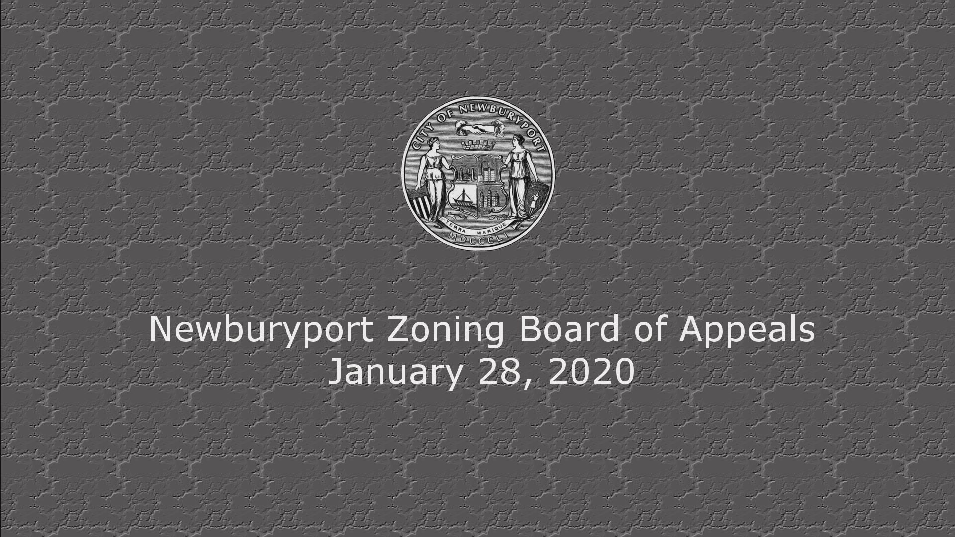 Thumbnail image for Newburyport Zoning Board of Appeals 2020-01-28