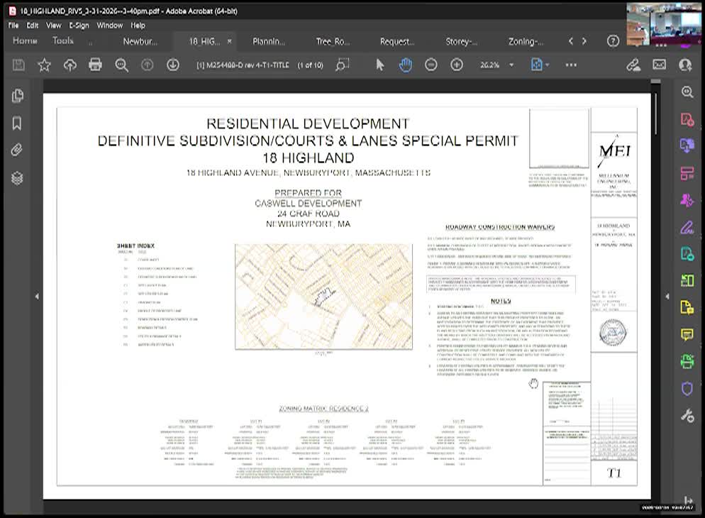 Thumbnail image for Newburyport Planning Board 2026-03-31