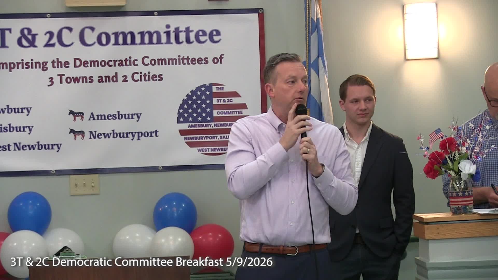 Thumbnail image for 3 Towns 2 Cities Democratic Breakfast - May 9th, 2026